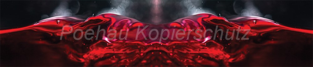 Bild 1 von AvS14631IL9827B Rotwein  / (Material) Aluverbund-Rückwand / (Schutzschicht) UV Hartlack glänzend mit Abperleffekt / (Langzeitgarantie) ohne Langzeitgarantie