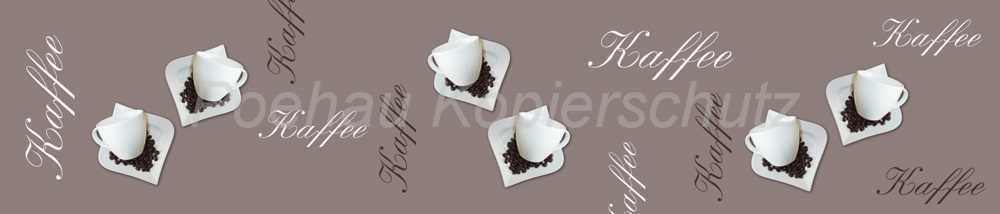 Bild 1 von AvS200609VL0002 Kaffee Tasse  / (Material) Hartschaum-Rückwand / (Schutzschicht) UV Hartlack matt / (Langzeitgarantie) ohne Langzeitgarantie