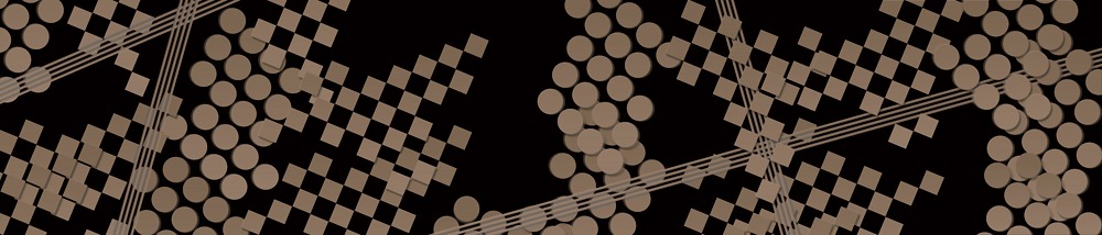 Bild 1 von AvS220315VL0004 Linien Kreise Quadrate  / (Material) Hartschaum-Rückwand / (Schutzschicht) kein Schutzlack / (Langzeitgarantie) ohne Langzeitgarantie