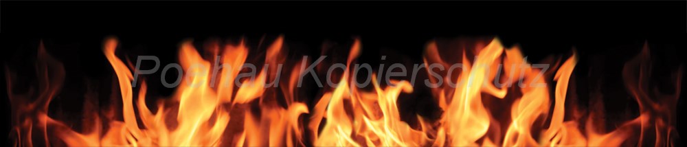 Bild 1 von AvS14628IL8816A Feuer Flamme  / (Material) Aluverbund-Rückwand / (Schutzschicht) kein Schutzlack / (Langzeitgarantie) mit Langzeitgarantie* 3 Jahre