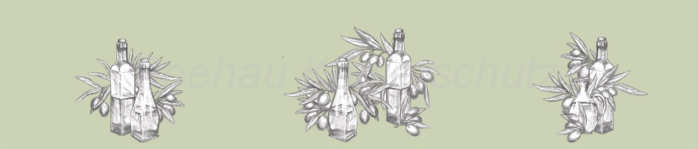 Bild 1 von AvS15721TL5185B Oliven Flaschen  / (Material) Hartschaum-Rückwand / (Schutzschicht) kein Schutzlack / (Langzeitgarantie) ohne Langzeitgarantie