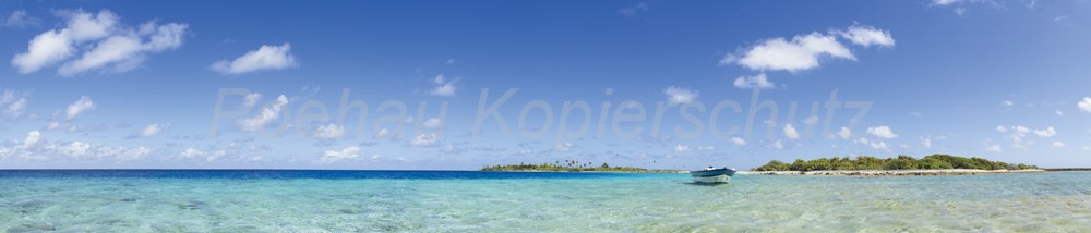 Bild 1 von AvS3490IL6956 Insel Himmel Boot  / (Material) Hartschaum-Rückwand / (Schutzschicht) UV Hartlack matt / (Langzeitgarantie) ohne Langzeitgarantie