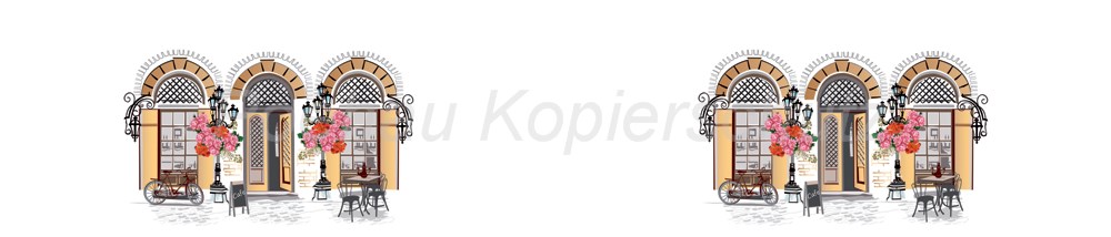 Bild 1 von AvS13117TL4669 Straßencafe  / (Material) Aluverbund-Rückwand / (Schutzschicht) kein Schutzlack / (Langzeitgarantie) mit Langzeitgarantie* 3 Jahre