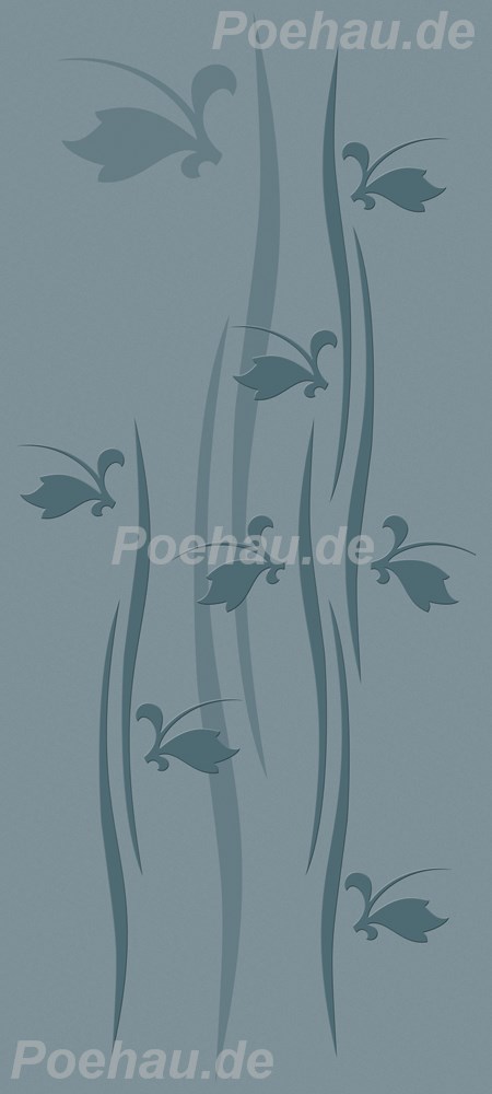 Bild 1 von Bad191219VL0003 Floral  / (Material) Acryl-Rückwand / (Schutzschicht) für Wandverschraubung / (Langzeitgarantie) mit Langzeitgarantie* 3 Jahre