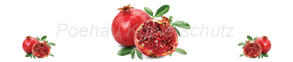 Bild 1 von AvS7283IL6229 Granatapfel  / (Material) Hartschaum-Rückwand / (Schutzschicht) kein Schutzlack / (Langzeitgarantie) mit Langzeitgarantie* 3 Jahre