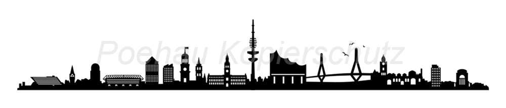Bild 1 von AvS13874IL2025 Hamburg  / (Material) Aluverbund-Rückwand / (Schutzschicht) UV Hartlack matt / (Langzeitgarantie) mit Langzeitgarantie* 5 Jahre