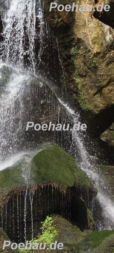 Bild 1 von Bad2887TL7470C Wasserfall  / (Material) Aluverbund-Rückwand / (Schutzschicht) UV Hartlack glänzend mit Abperleffekt / (Langzeitgarantie) ohne Langzeitgarantie