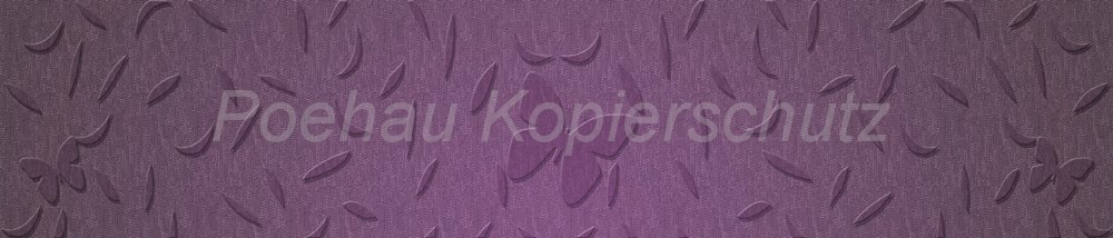 Bild 1 von AvS170609VL0003 Schmetterling Prägeoptik violett  / (Material) Aluverbund-Rückwand / (Schutzschicht) UV Hartlack matt / (Langzeitgarantie) ohne Langzeitgarantie