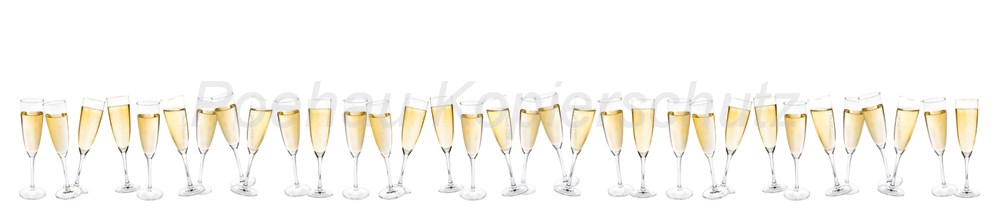 Bild 1 von AvS7415IL0718 Sekt Champagner Gläser  / (Material) Acryl-Rückwand / (Schutzschicht) für Wandverschraubung / (Langzeitgarantie) ohne Langzeitgarantie