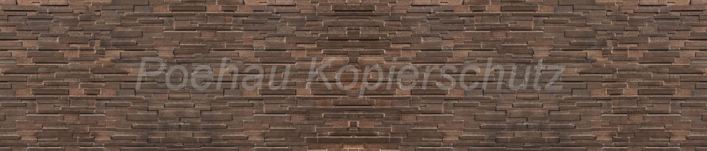Bild 1 von AvS13516IL4121 Steine Riemchen dunkel  / (Material) Hartschaum-Rückwand / (Schutzschicht) UV Hartlack matt / (Langzeitgarantie) ohne Langzeitgarantie