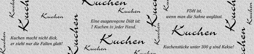 Bild 1 von AvS180123VL0002 Kuchen Diät grau  / (Material) Hartschaum-Rückwand / (Schutzschicht) UV Hartlack matt / (Langzeitgarantie) ohne Langzeitgarantie