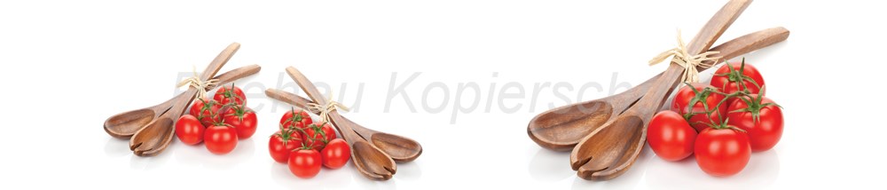 Bild 1 von AvS6403IL5936 Holzlöffel Tomaten  / (Material) Acryl-Rückwand / (Schutzschicht) für Wandverklebung / (Langzeitgarantie) ohne Langzeitgarantie*
