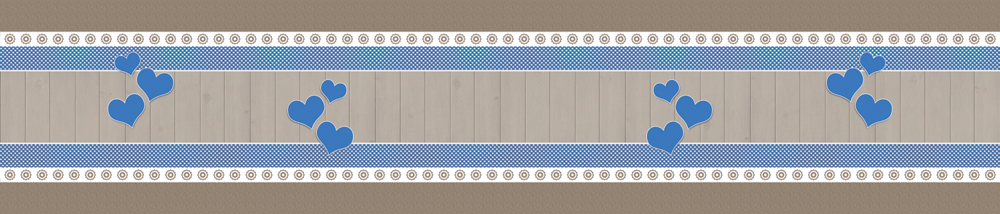 Bild 1 von AvS211409VL0004 Herzen blau  / (Material) Hartschaum-Rückwand / (Schutzschicht) UV Hartlack matt / (Langzeitgarantie) ohne Langzeitgarantie
