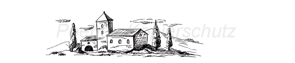 Bild 1 von AvS13435IL3196 Landschaft Italien Zeichnung  / (Material) Aluverbund-Rückwand / (Schutzschicht) kein Schutzlack / (Langzeitgarantie) ohne Langzeitgarantie
