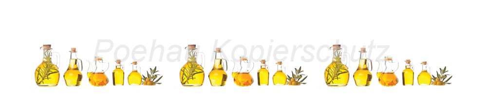 Bild 1 von AvS8318IL3613A Öl Oliven Flaschen  / (Material) Hartschaum-Rückwand / (Schutzschicht) UV Hartlack matt / (Langzeitgarantie) ohne Langzeitgarantie