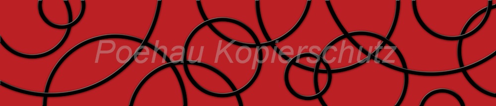 Bild 1 von AvS200227VL0004cmyk Kreise schwarz rot  / (Material) Hartschaum-Rückwand / (Schutzschicht) UV Hartlack glänzend / (Langzeitgarantie) ohne Langzeitgarantie