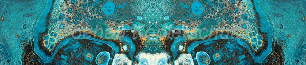 Bild 1 von AvS26943TL0438A Abstrakt Blau  / (Material) Hartschaum-Rückwand / (Schutzschicht) UV Hartlack matt / (Langzeitgarantie) ohne Langzeitgarantie