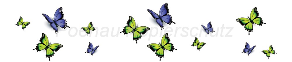 Bild 1 von AvS11590TL6558I Schmetterling grün blau schwarz  / (Material) Hartschaum-Rückwand / (Schutzschicht) kein Schutzlack / (Langzeitgarantie) ohne Langzeitgarantie