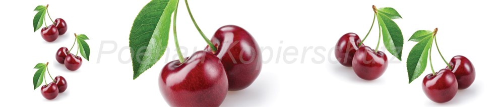 Bild 1 von AvS6669IL4100A rote Kirschen  / (Material) Hartschaum-Rückwand / (Schutzschicht) kein Schutzlack / (Langzeitgarantie) mit Langzeitgarantie* 3 Jahre