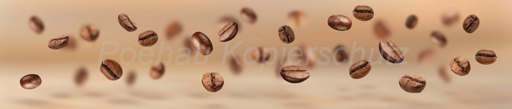 Bild 1 von AvS13672IL3508 Kaffeebohnen  / (Material) Hartschaum-Rückwand / (Schutzschicht) UV Hartlack glänzend mit Abperleffekt / (Langzeitgarantie) ohne Langzeitgarantie