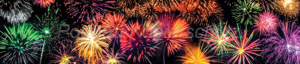 Bild 1 von AvS13085IL3251 Feuerwerk bunt  / (Material) Hartschaum-Rückwand / (Schutzschicht) UV Hartlack matt / (Langzeitgarantie) ohne Langzeitgarantie