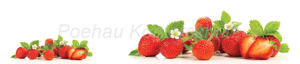 Bild 1 von AvS11346IL8429C Erdbeeren  / (Material) Hartschaum-Rückwand / (Schutzschicht) UV Hartlack matt / (Langzeitgarantie) mit Langzeitgarantie* 5 Jahre