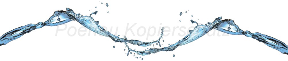 Bild 1 von AvS7571IL7732G Wasser  / (Material) Hartschaum-Rückwand / (Schutzschicht) UV Hartlack glänzend mit Abperleffekt / (Langzeitgarantie) ohne Langzeitgarantie