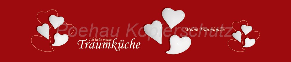 Bild 1 von AvS170726VL0003 Traumküche  / (Material) Acryl-Rückwand / (Schutzschicht) für Wandverschraubung / (Langzeitgarantie) mit Langzeitgarantie* 3 Jahre