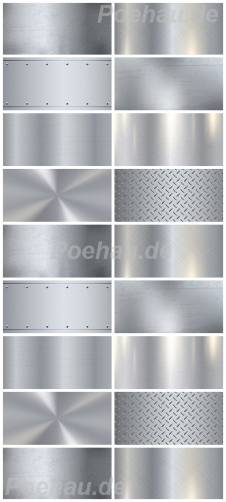 Bild 1 von Bad14111TL3174 edelstahlfarbig Rechteck  / (Material) Hartschaum-Rückwand / (Schutzschicht) UV Hartlack matt / (Langzeitgarantie) ohne Langzeitgarantie