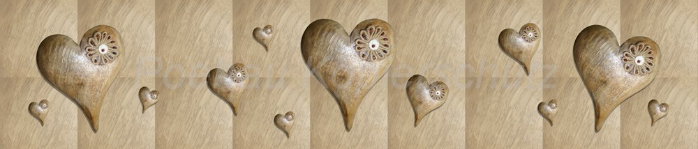 Bild 1 von AvS170724VL0001 Holz Herz  / (Material) Hartschaum-Rückwand / (Schutzschicht) kein Schutzlack / (Langzeitgarantie) ohne Langzeitgarantie