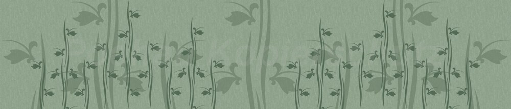 Bild 1 von AvS190923VL0001 Florales grün  / (Material) Acryl-Rückwand / (Schutzschicht) für Wandverschraubung / (Langzeitgarantie) ohne Langzeitgarantie