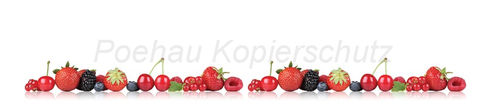 Bild 1 von AvS8538IL3842B Beeren Obst  / (Material) Hartschaum-Rückwand / (Schutzschicht) UV Hartlack matt / (Langzeitgarantie) ohne Langzeitgarantie