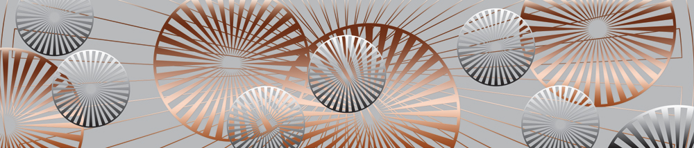 Bild 1 von AvS211509VL0002 Kreise  / (Material) Hartschaum-Rückwand / (Schutzschicht) UV Hartlack glänzend mit Abperleffekt / (Langzeitgarantie) ohne Langzeitgarantie