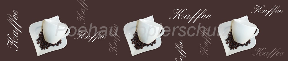 Bild 1 von AvS200609VL0001 Kaffee Tasse  / (Material) Hartschaum-Rückwand / (Schutzschicht) UV Hartlack matt / (Langzeitgarantie) ohne Langzeitgarantie