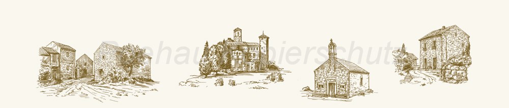 Bild 1 von AvS15495TL7589B Italien Häuser  / (Material) Hartschaum-Rückwand / (Schutzschicht) UV Hartlack matt / (Langzeitgarantie) ohne Langzeitgarantie