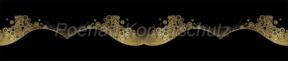 Bild 1 von AvS12278IL0210C Gold Kreise  / (Material) Hartschaum-Rückwand / (Schutzschicht) kein Schutzlack / (Langzeitgarantie) mit Langzeitgarantie* 3 Jahre