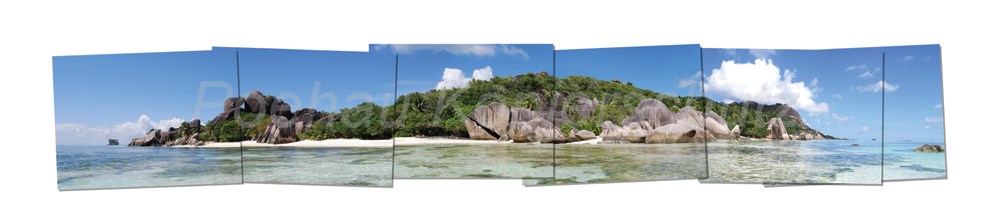 Bild 1 von AvS15989IL9451 Seychellen Meer Himmel Kacheln  / (Material) Acryl-Rückwand / (Schutzschicht) für Wandverschraubung / (Langzeitgarantie) ohne Langzeitgarantie