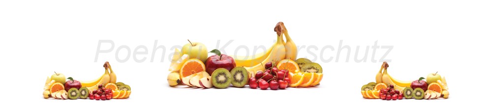 Bild 1 von AvS10957IL8757A Orange Kirschen Banane  / (Material) Hartschaum-Rückwand / (Schutzschicht) kein Schutzlack / (Langzeitgarantie) ohne Langzeitgarantie