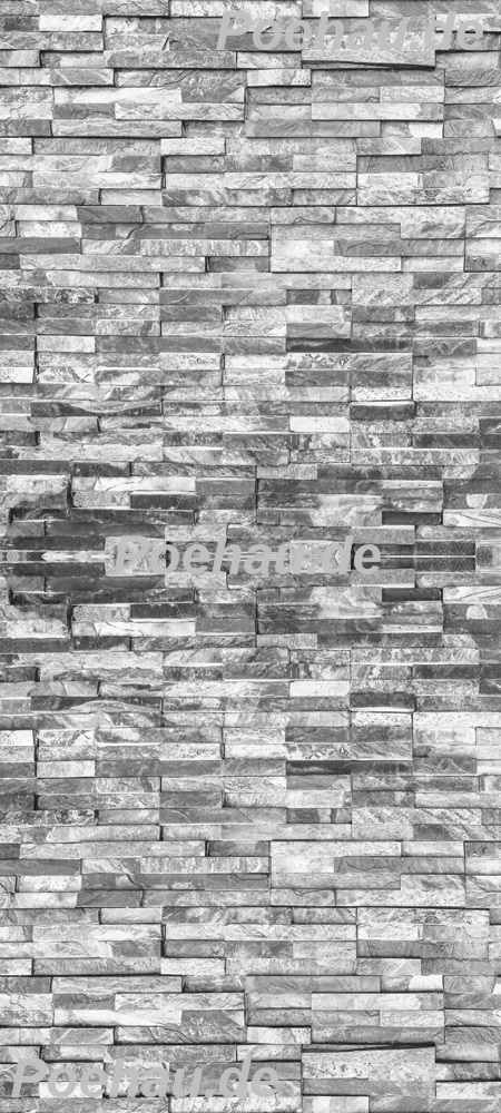 Bild 1 von Bad17278VL0483 Steine Riemchen hellgrau  / (Material) Hartschaum-Rückwand / (Schutzschicht) UV Hartlack matt / (Langzeitgarantie) ohne Langzeitgarantie