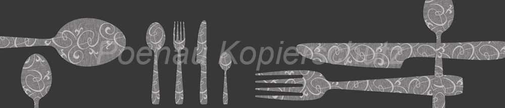 Bild 1 von AvS200518VL0004cmyk Besteck  / (Material) Hartschaum-Rückwand / (Schutzschicht) UV Hartlack glänzend mit Abperleffekt / (Langzeitgarantie) ohne Langzeitgarantie