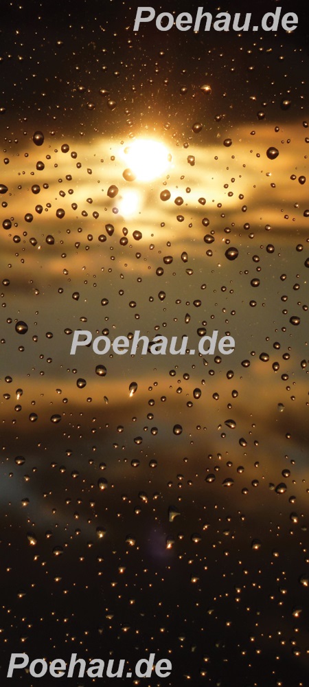 Bild 1 von Bad200205VL0003 Tropfen Sonne  / (Material) Hartschaum-Rückwand / (Schutzschicht) UV Hartlack matt / (Langzeitgarantie) ohne Langzeitgarantie
