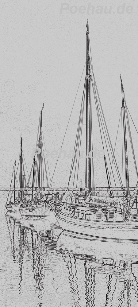 Bild 1 von Bad200203VL0001 Hafen Segelboote  / (Material) Aluverbund-Rückwand / (Schutzschicht) kein Schutzlack / (Langzeitgarantie) ohne Langzeitgarantie