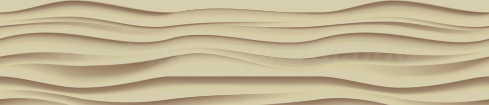 Bild 1 von AvS9459VL3955E Wand Welle beige  / (Material) Hartschaum-Rückwand / (Schutzschicht) kein Schutzlack / (Langzeitgarantie) ohne Langzeitgarantie