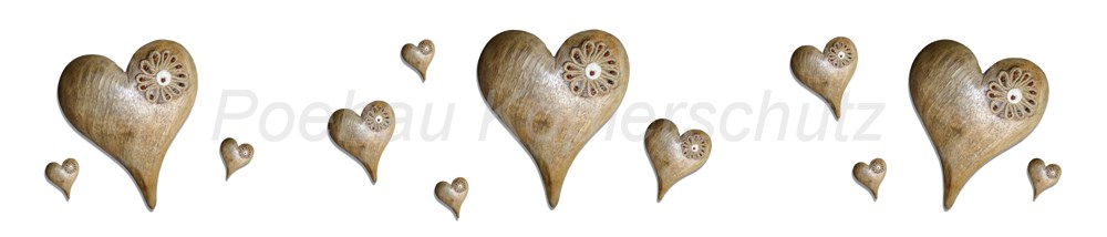 Bild 1 von AvS170724VL0003 Holz Herz  / (Material) Hartschaum-Rückwand / (Schutzschicht) kein Schutzlack / (Langzeitgarantie) ohne Langzeitgarantie