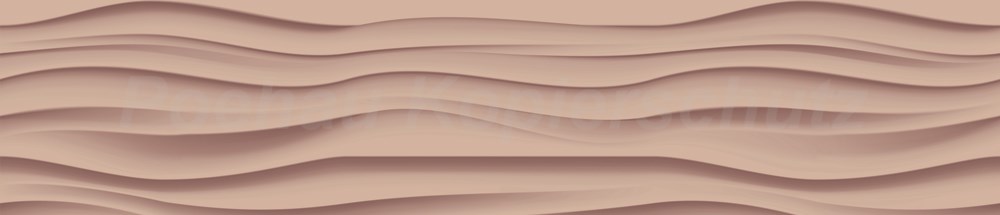 Bild 1 von AvS9459VL3955C Wand Welle altrosa  / (Material) Hartschaum-Rückwand / (Schutzschicht) UV Hartlack glänzend / (Langzeitgarantie) ohne Langzeitgarantie