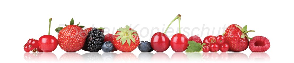 Bild 1 von AvS8538IL3842A Beeren Obst  / (Material) Hartschaum-Rückwand / (Schutzschicht) UV Hartlack glänzend / (Langzeitgarantie) ohne Langzeitgarantie