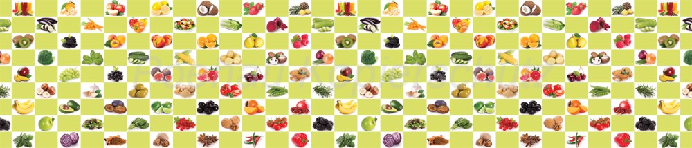Bild 1 von AvS9669IL1386C Gemüse Tomate Gurke grün  / (Material) Hartschaum-Rückwand / (Schutzschicht) kein Schutzlack / (Langzeitgarantie) ohne Langzeitgarantie