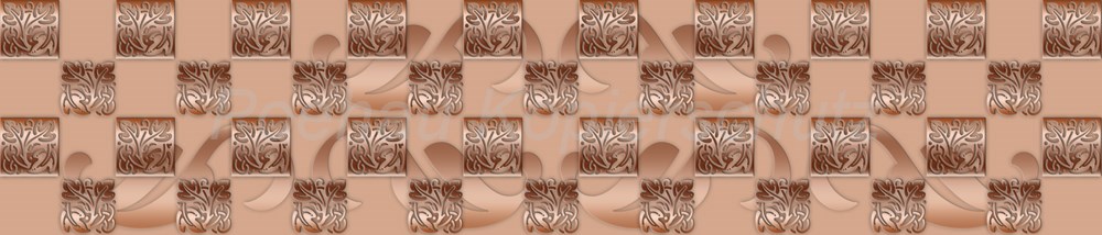 Bild 1 von AvS171109VL0001 Quadrate braun Kupfer  / (Material) Acryl-Rückwand / (Schutzschicht) für Wandverschraubung / (Langzeitgarantie) ohne Langzeitgarantie