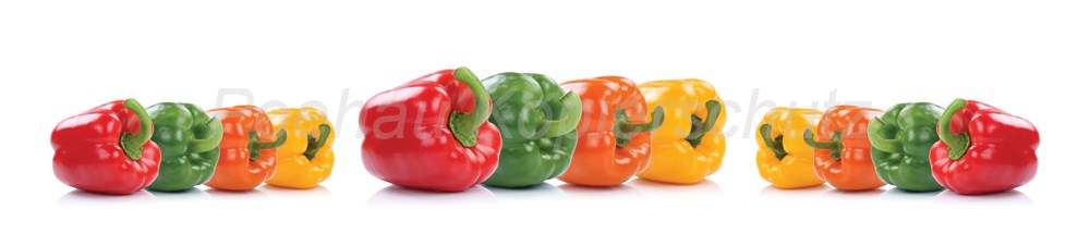 Bild 1 von AvS10700IL1158 Paprika  / (Material) Hartschaum-Rückwand / (Schutzschicht) UV Hartlack glänzend mit Abperleffekt / (Langzeitgarantie) ohne Langzeitgarantie