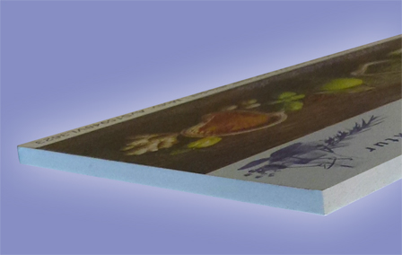 Bild 1 von Hartschaum Rückwand 5 mm  / (Höhe) bis 100 cm / (Breite) bis 130 cm / (Schutzschicht) ohne Hartlack / () ohne Langzeitgarantie*